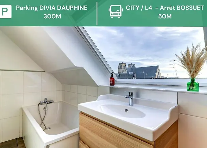 Le Moderne - Architect - Familial - Hypercentre - Rent Immo Apartment Dijon